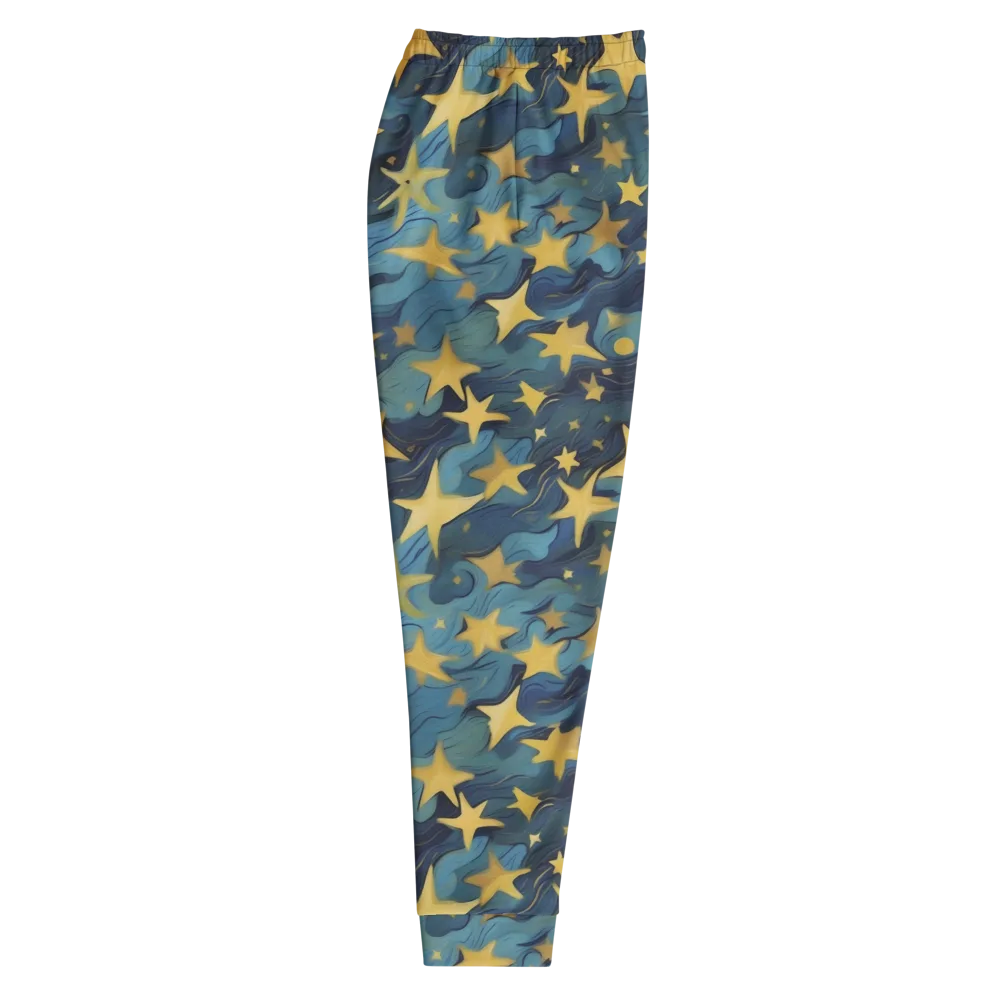 Celestial Current on Men's Joggers — Right