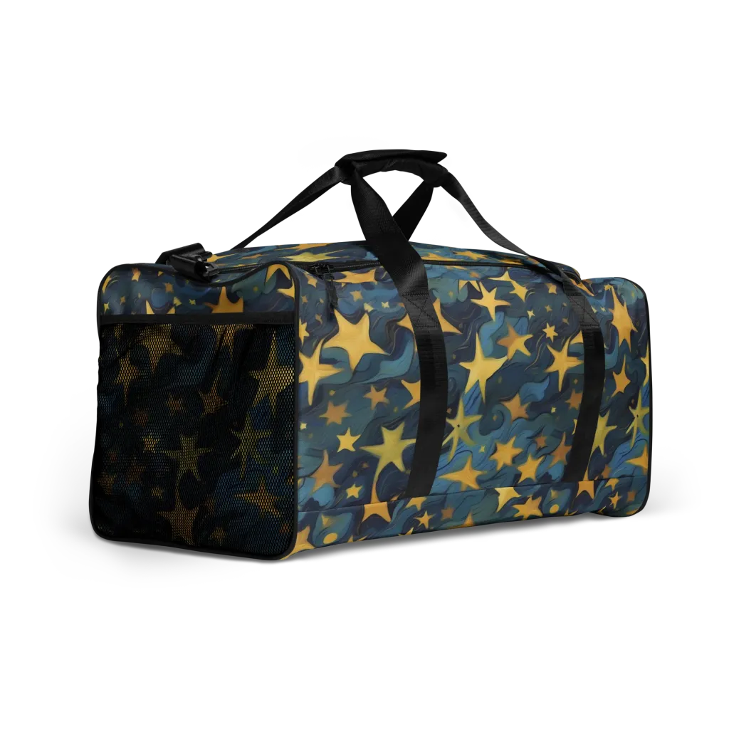 Celestial Current on Duffle Bag — Right Front