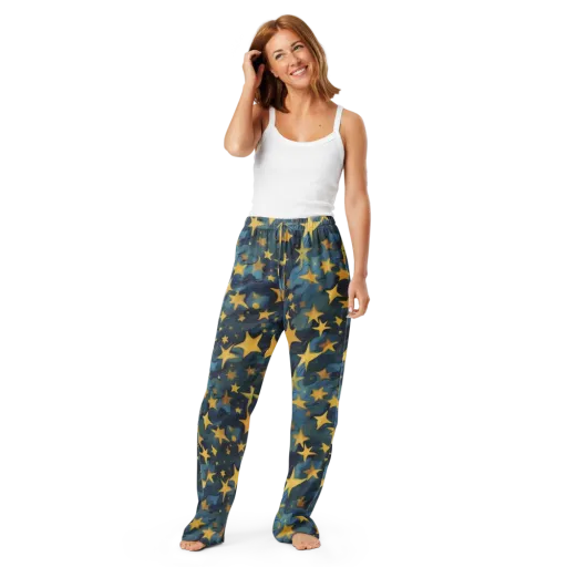 Celestial Current on a Women's Pajama Pants