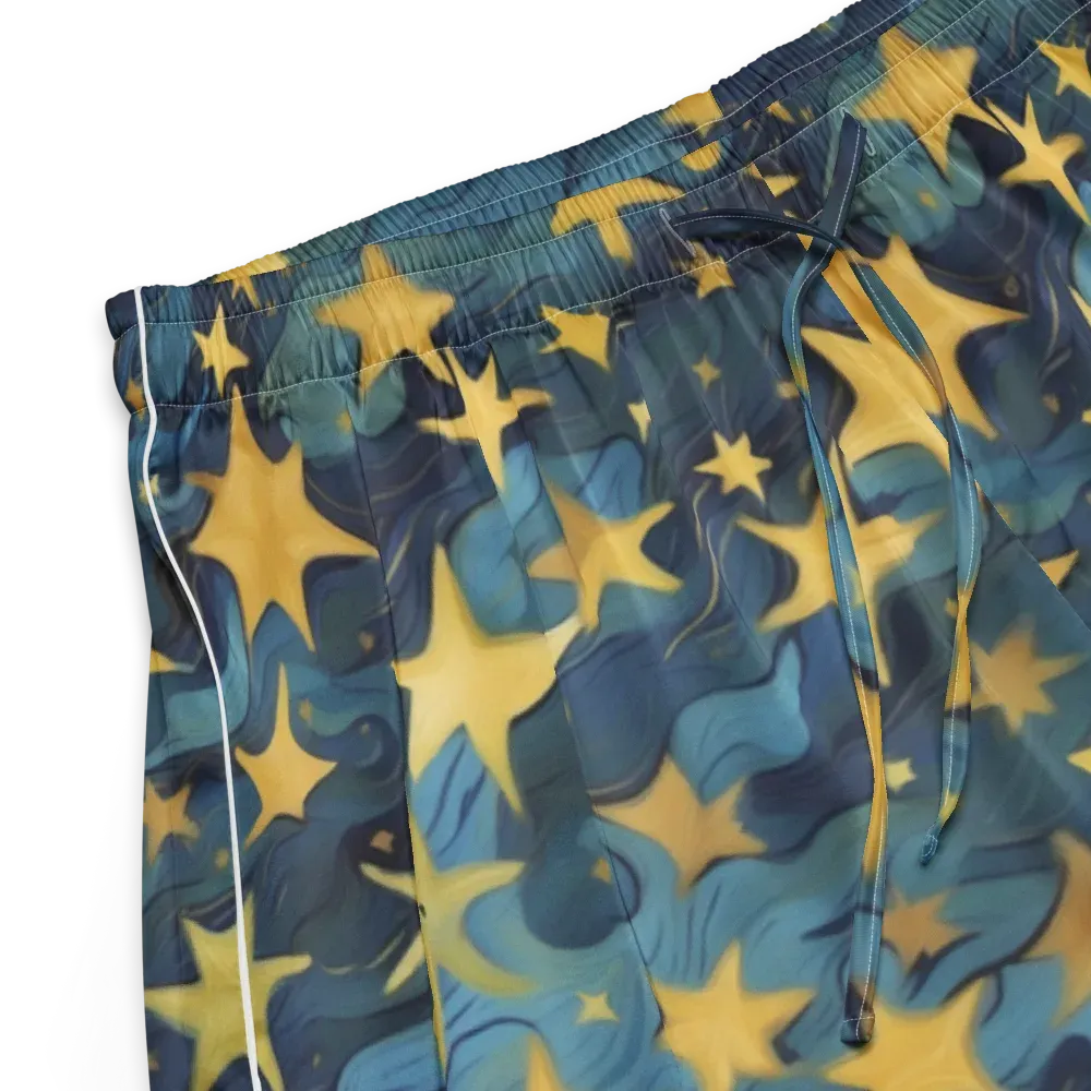 Celestial Current on Women's Pajama Shorts — Product details