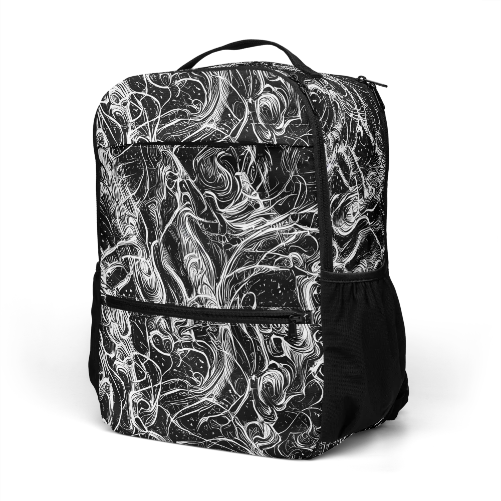Ivory Riot on Utility Backpack — Left Front