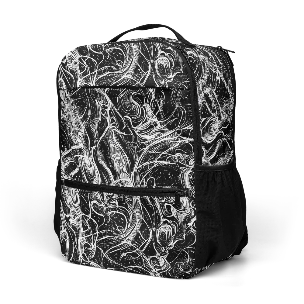 Ivory Riot on Utility Backpack — Left Front