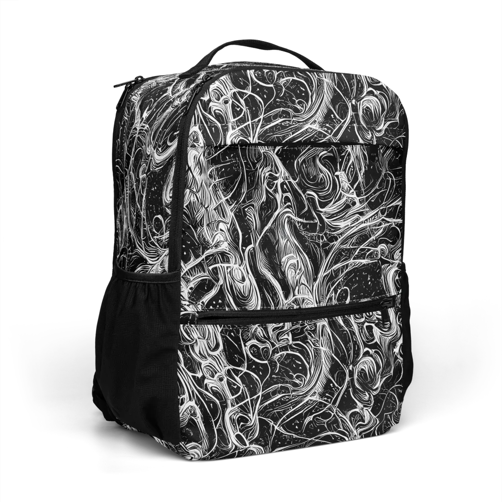 Ivory Riot on Utility Backpack — Right Front