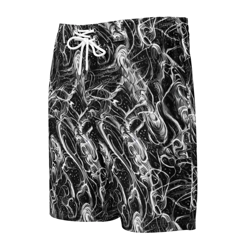 Ivory Riot on Men's Board Shorts — Front