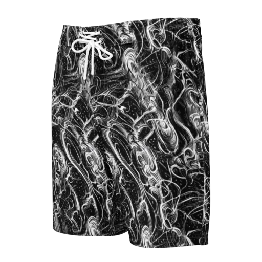 Ivory Riot on a Men's Board Shorts