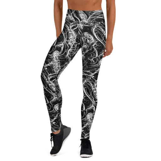 Ivory Riot on a Yoga Leggings