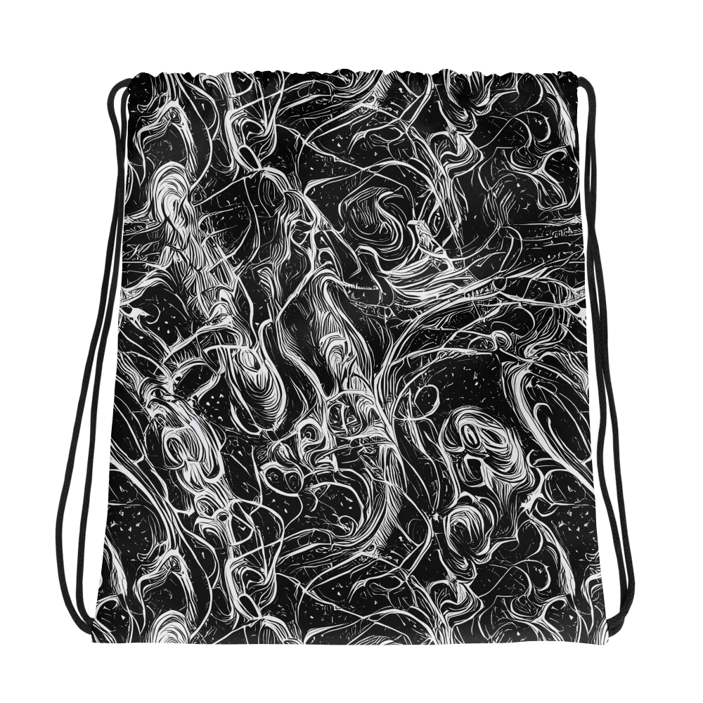Ivory Riot on Drawstring Bag — Photo