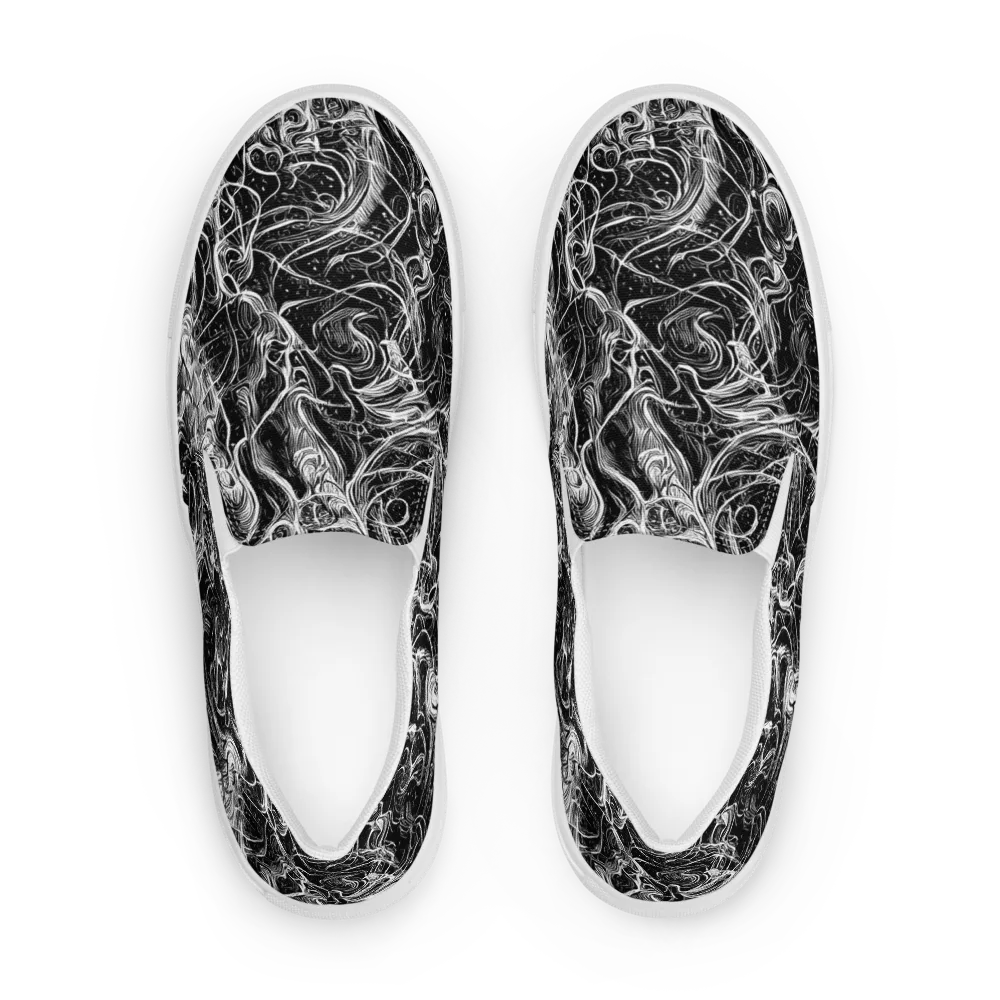 Ivory Riot on Women's Slip-On Canvas Shoes — Front