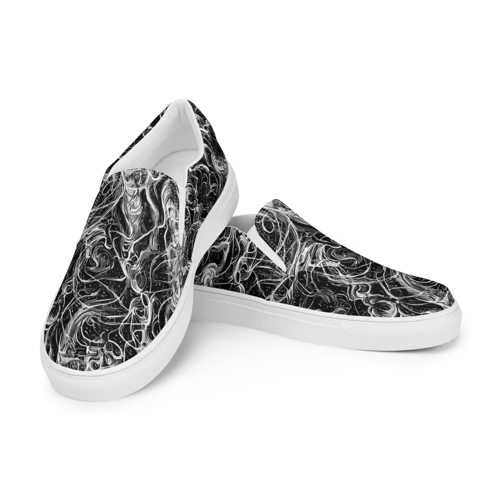 Ivory Riot on Women's Slip-On Canvas Shoes — Left Front