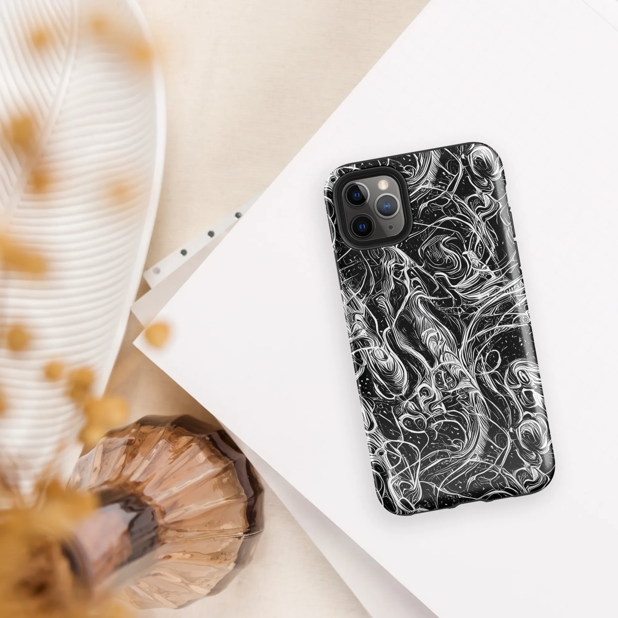 Ivory Riot on Tough Case for iPhone® — Front