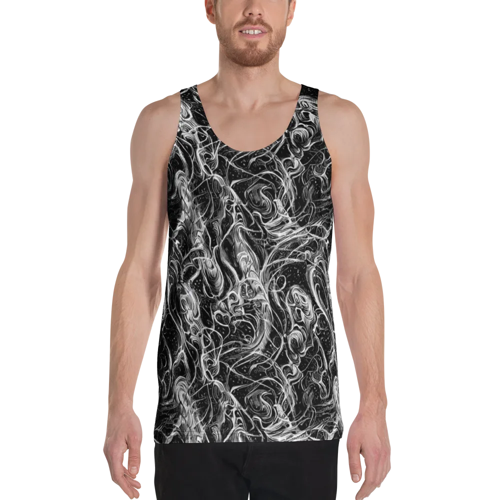 Ivory Riot on Men's Tank Top — Front