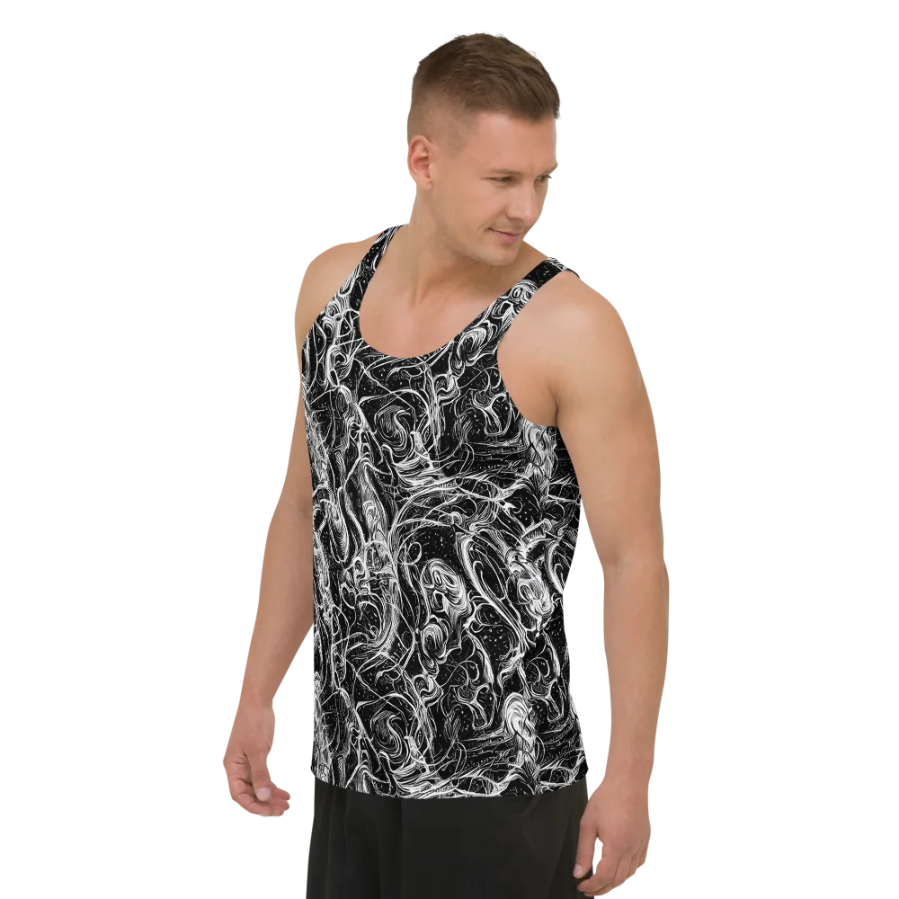 Ivory Riot on Men's Tank Top — Left Front