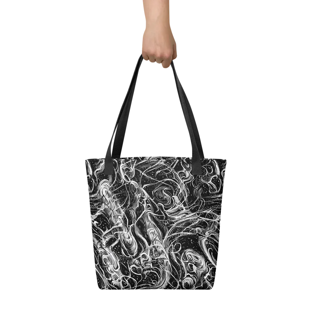 Ivory Riot on Tote Bag — Front