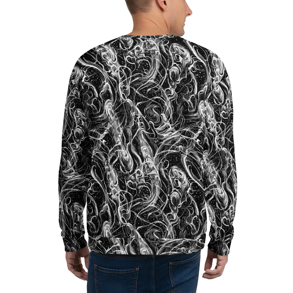 Ivory Riot on Sweatshirt — Back