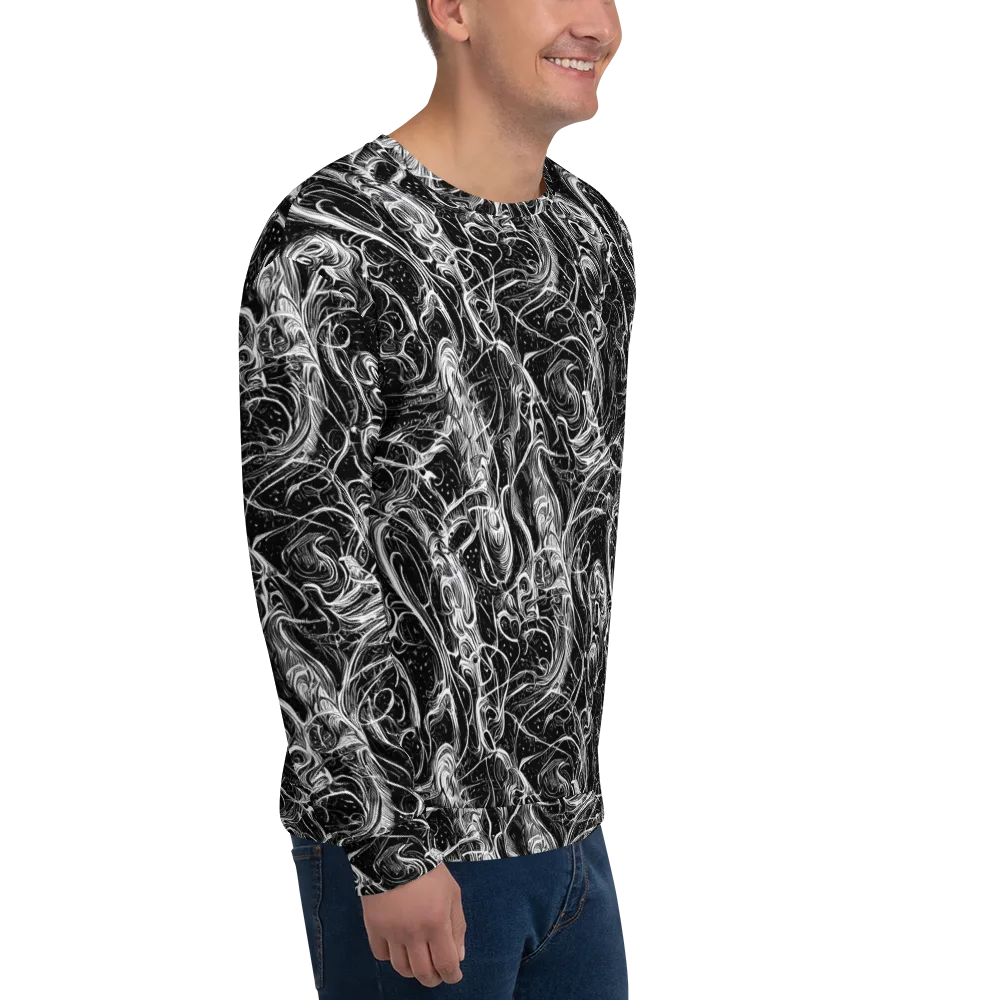 Ivory Riot on Sweatshirt — Right Front