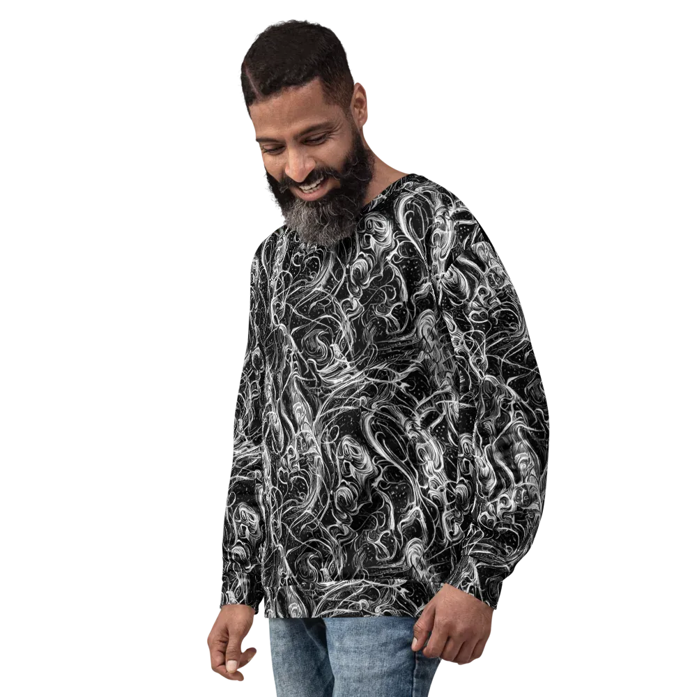 Ivory Riot on Sweatshirt — Left Front