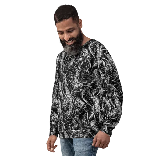 Ivory Riot on a Sweatshirt