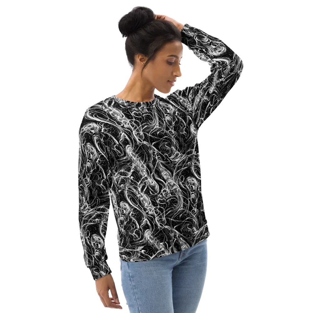 Ivory Riot on Sweatshirt — Right Front