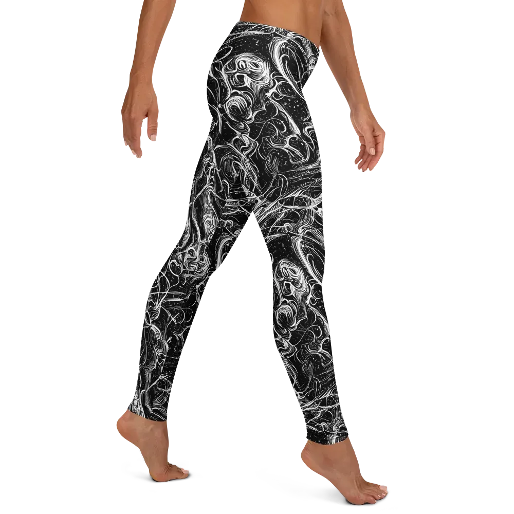 Ivory Riot on Leggings — Right