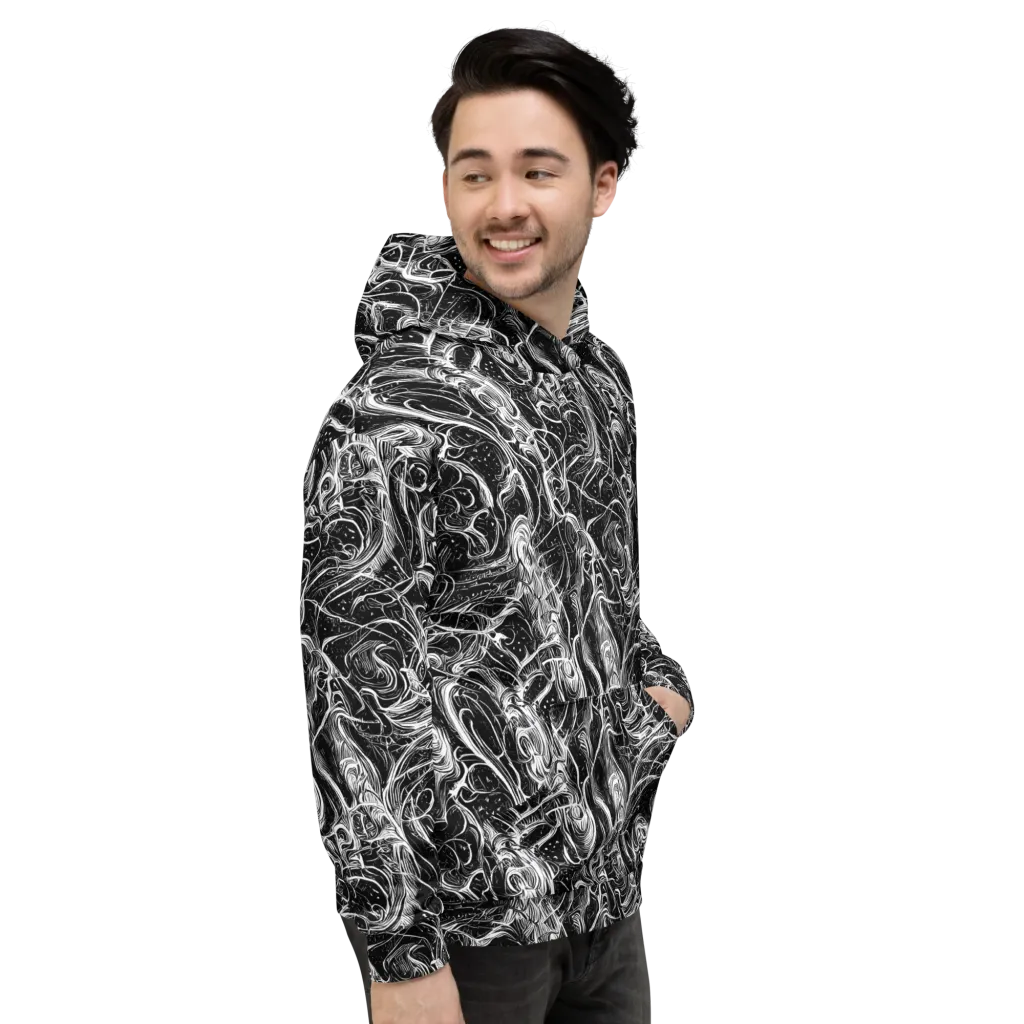 Ivory Riot on Hoodie — Right