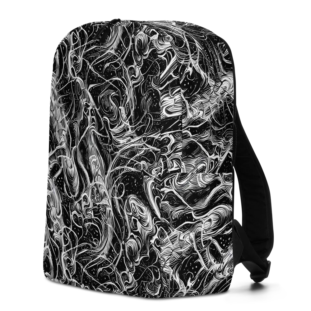 Ivory Riot on Minimalist Backpack — Left
