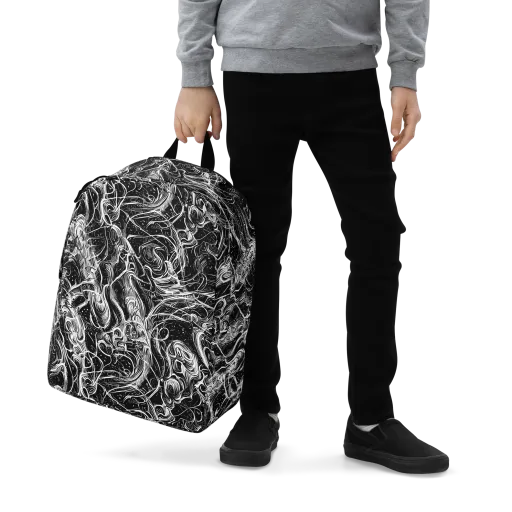 Ivory Riot on a Minimalist Backpack