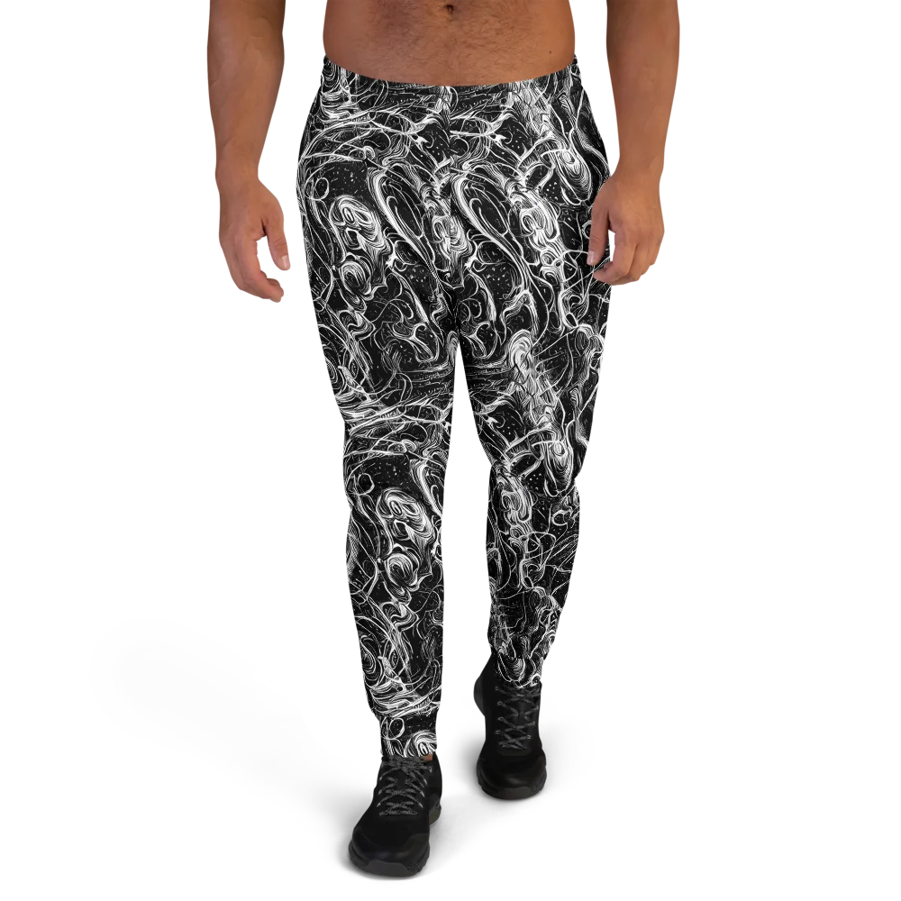 Ivory Riot on Men's Joggers — Front