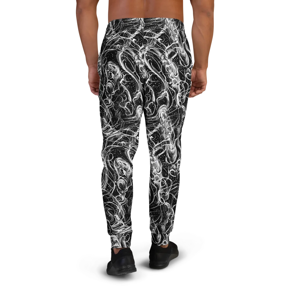 Ivory Riot on Men's Joggers — Back