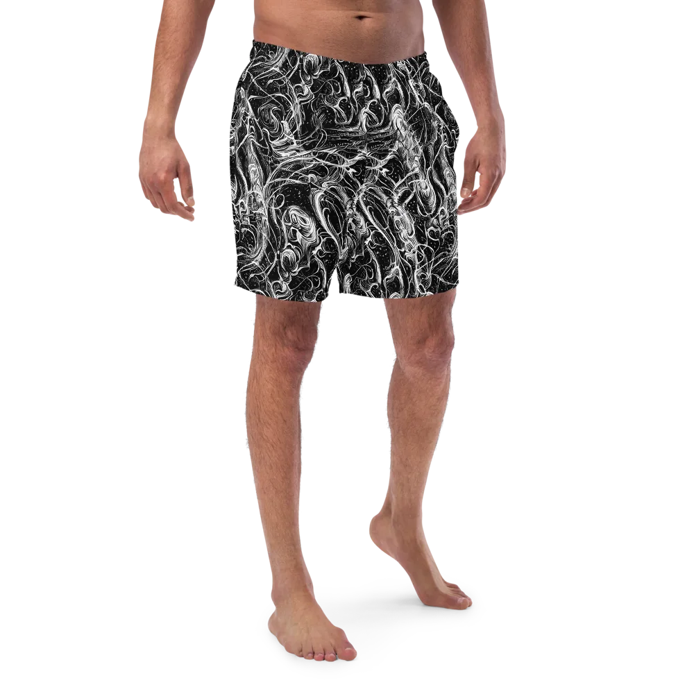 Ivory Riot on Swim Trunks — Front