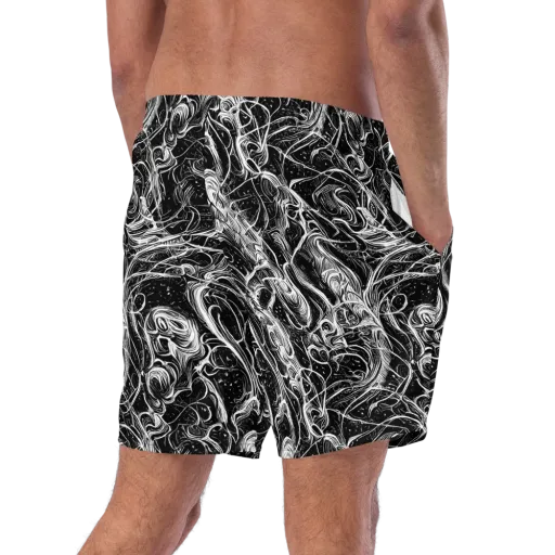 Ivory Riot on a Swim Trunks