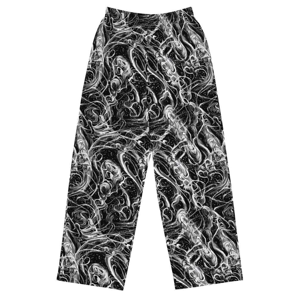 Ivory Riot on Wide-Leg Pants — Front
