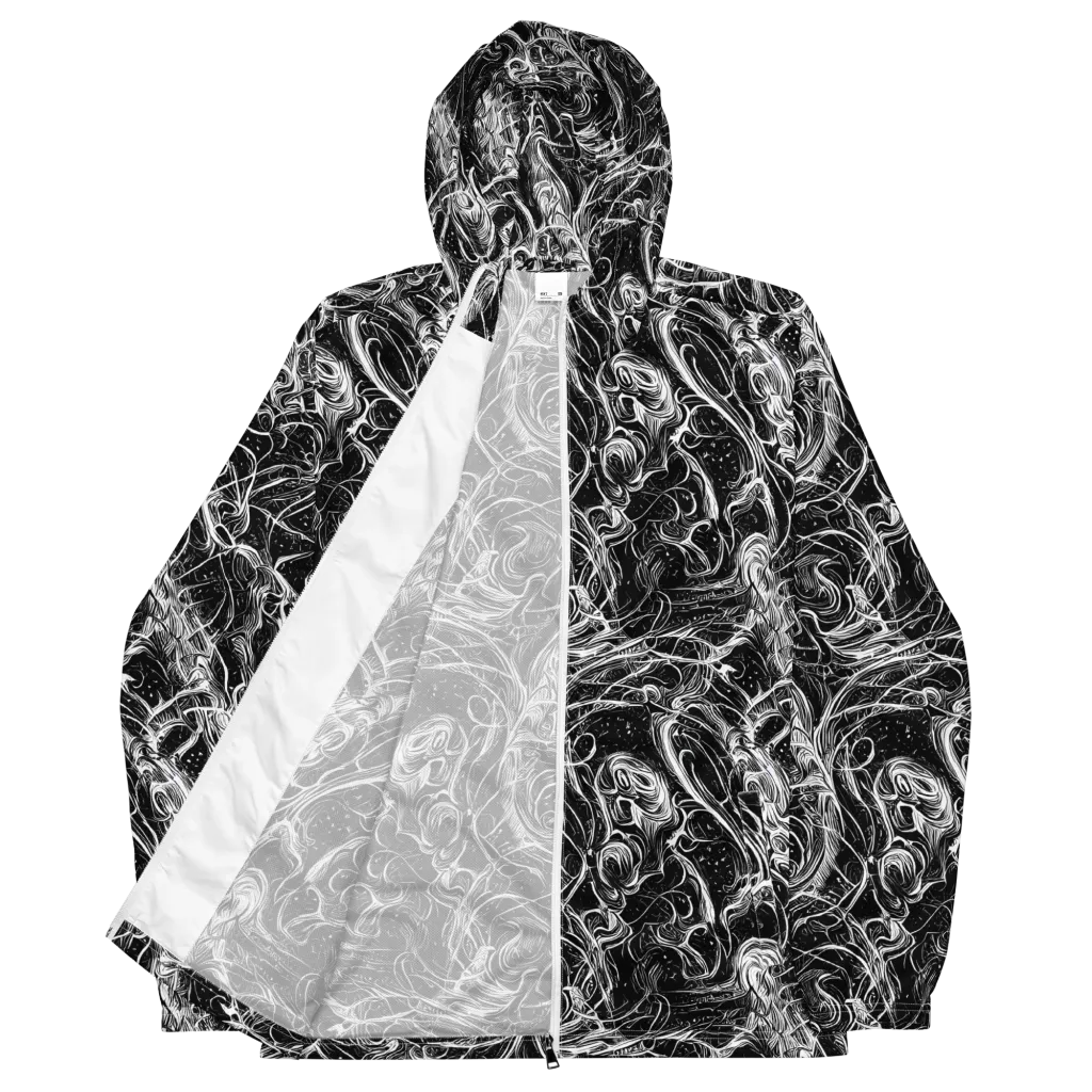 Ivory Riot on Men's Windbreaker — Front
