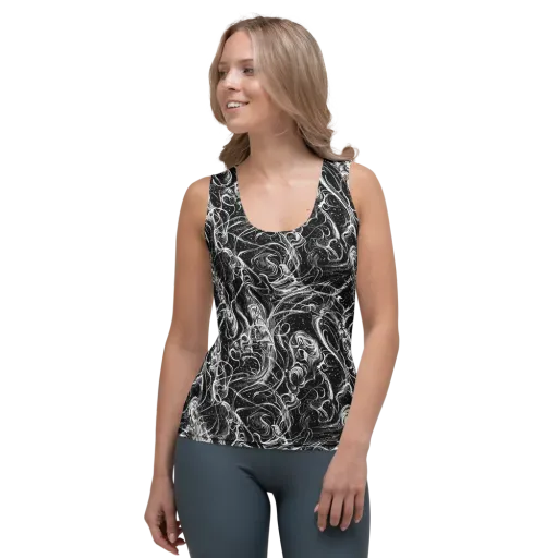 Ivory Riot on a Women's Tank Top