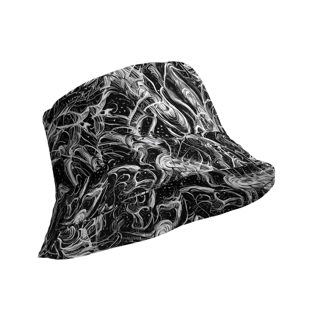 Ivory Riot on Reversible Bucket Hat — Product details Outside