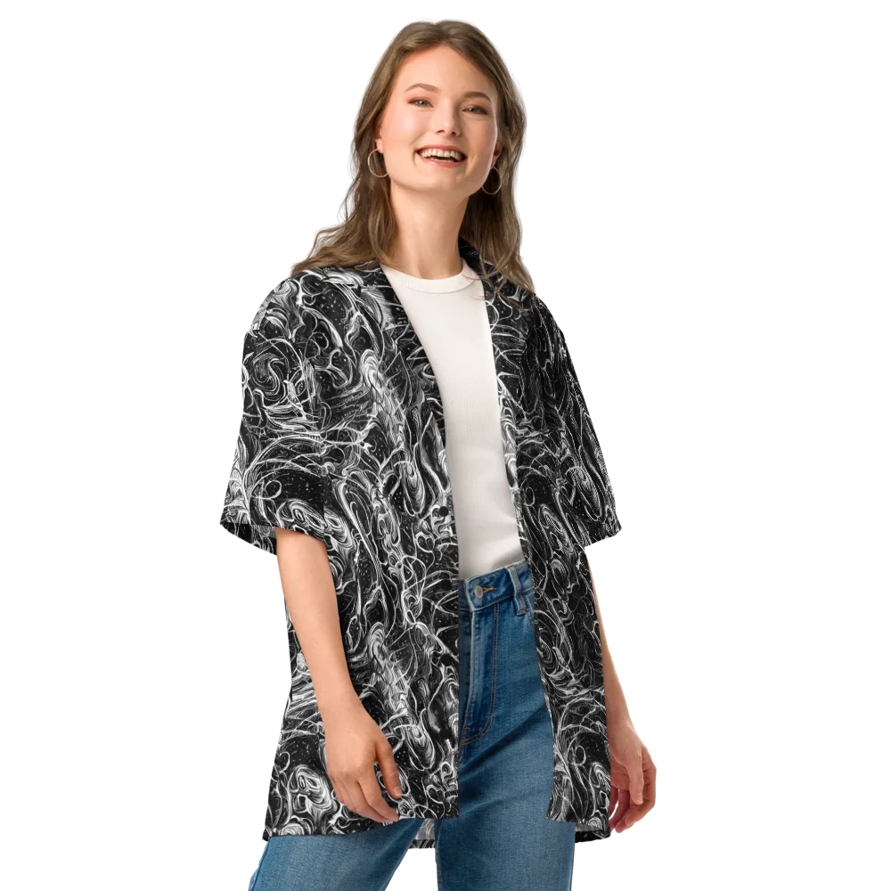 Ivory Riot on Button Shirt — Front