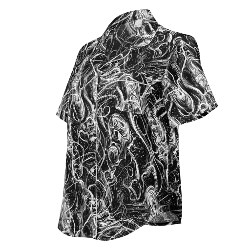 Ivory Riot on a Women's Short Sleeve Pajama Top