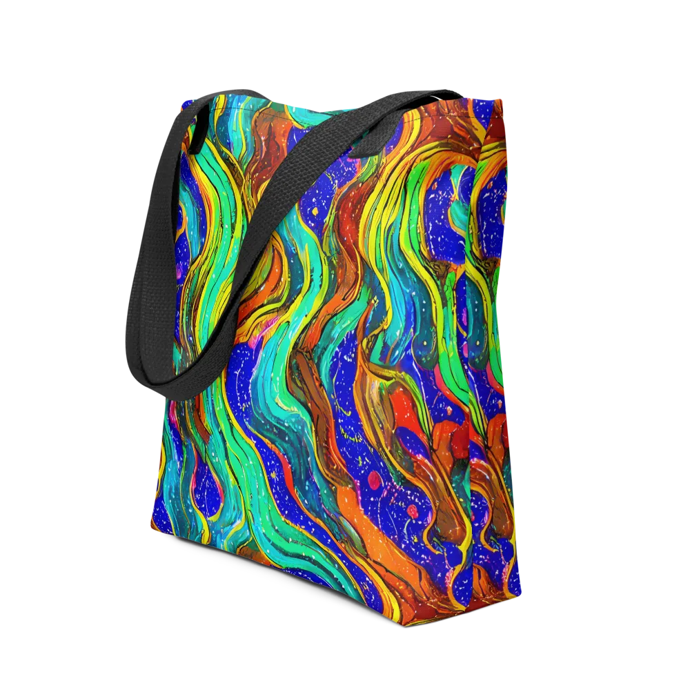Tidal Technicolor on Tote Bag — Front