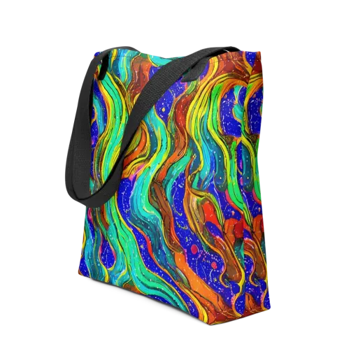 Tidal Technicolor on a Tote Bag