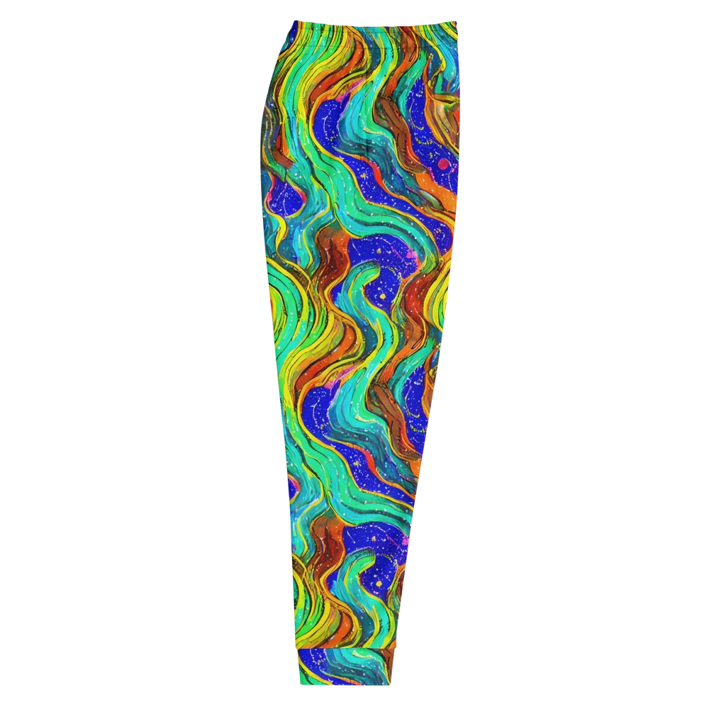Tidal Technicolor on Men's Joggers — Right