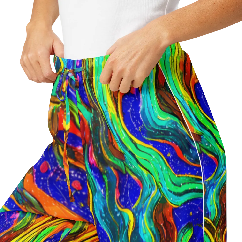Tidal Technicolor on Women's Pajama Pants — Product details