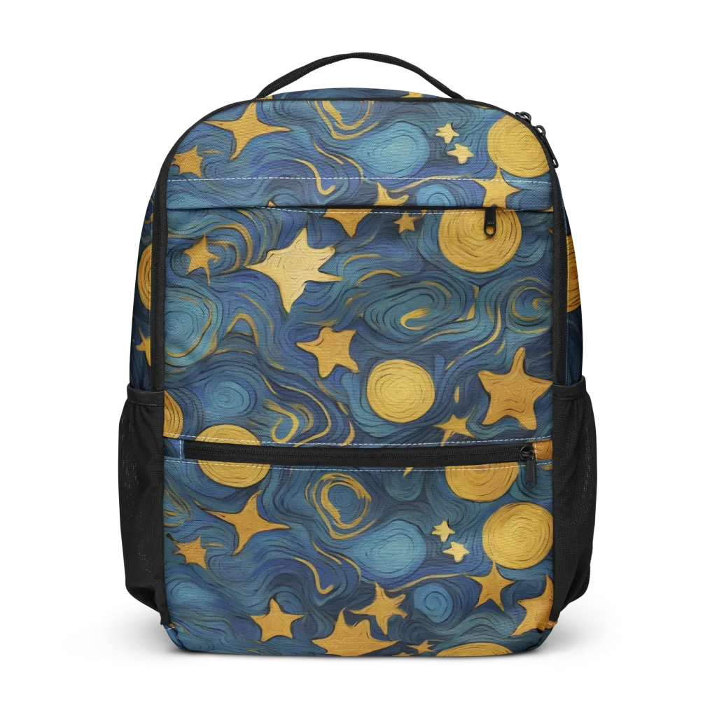 Gilded Galaxy on Utility Backpack — Front