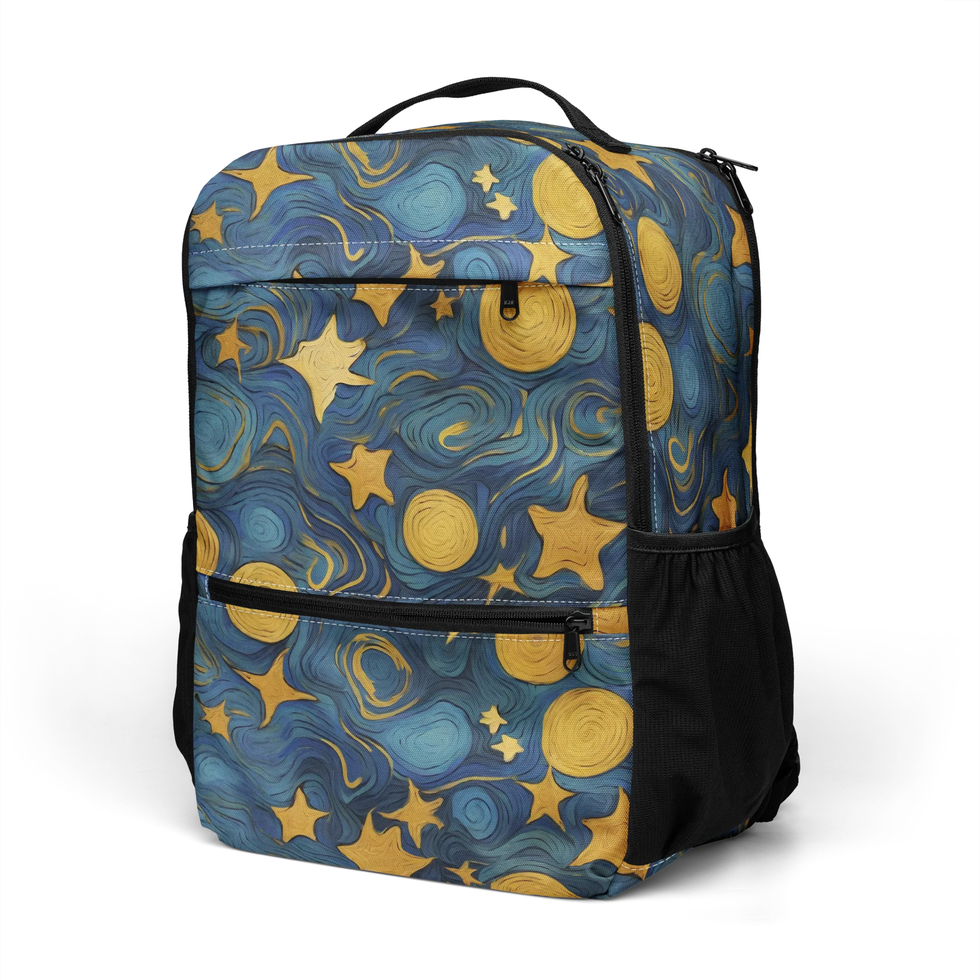 Gilded Galaxy on Utility Backpack — Left Front