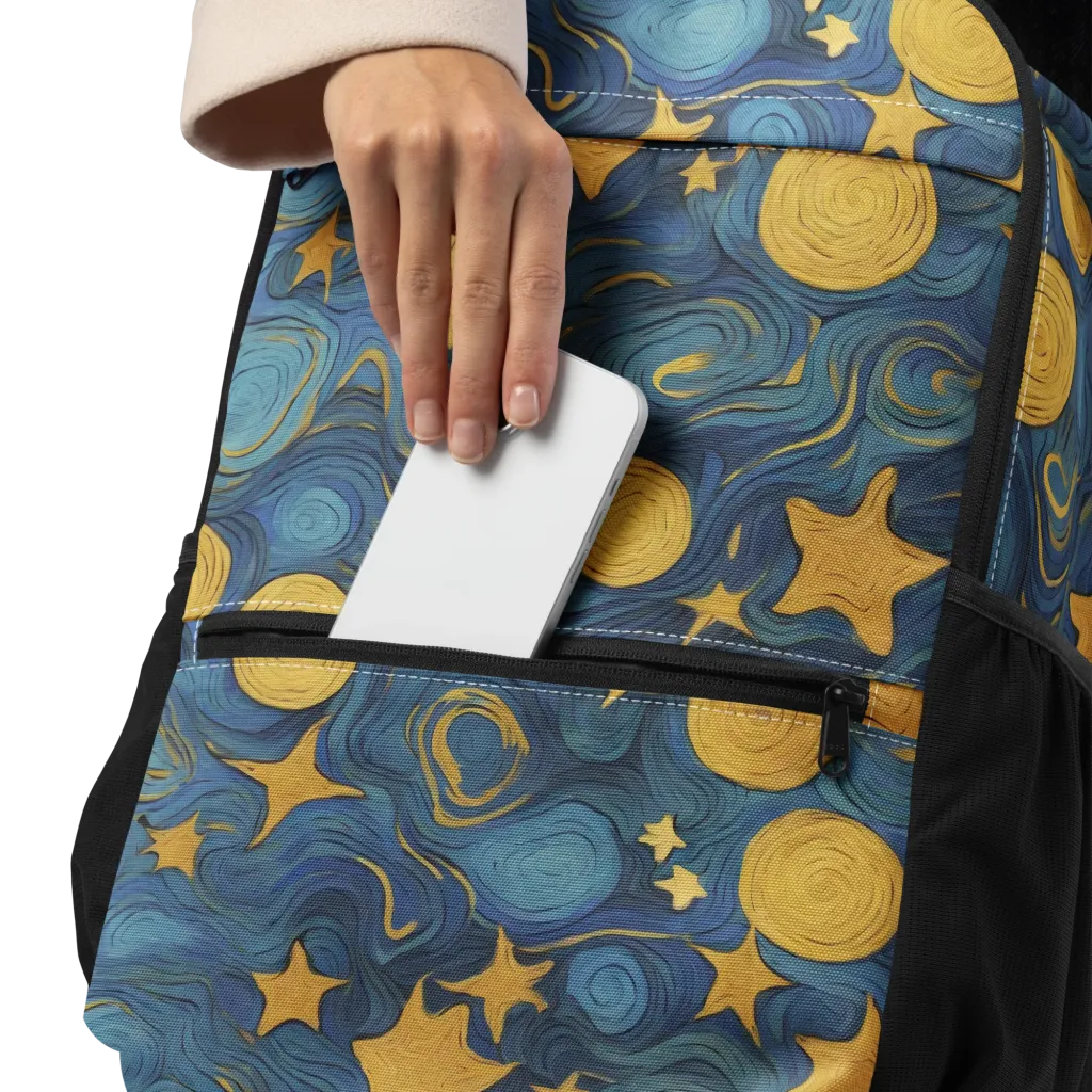 Gilded Galaxy on Utility Backpack — Product details