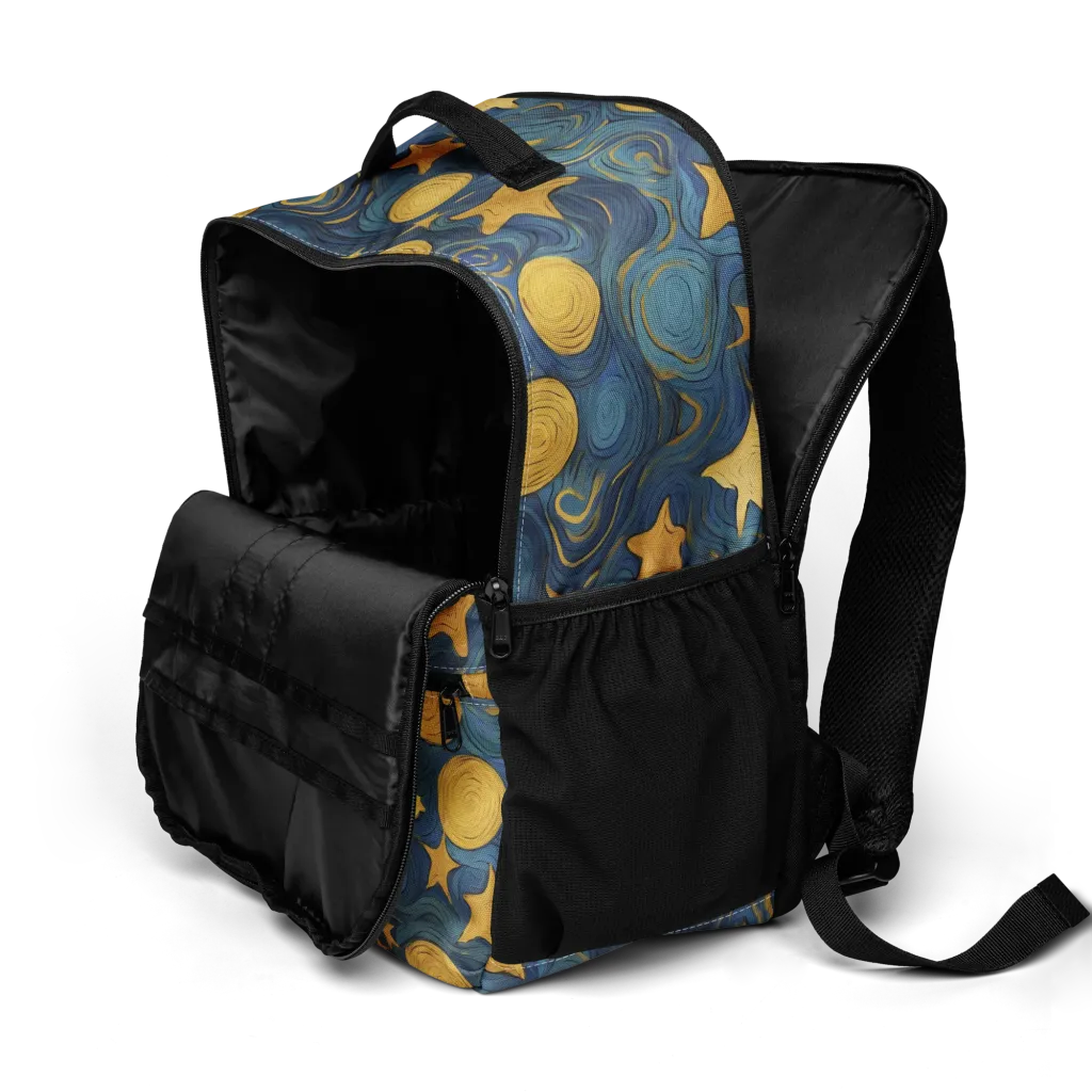 Gilded Galaxy on Utility Backpack — Product details 2
