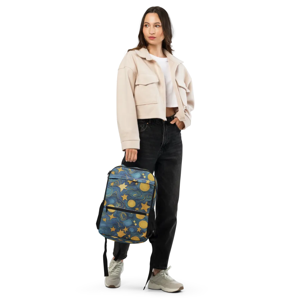 Gilded Galaxy on Utility Backpack — Front