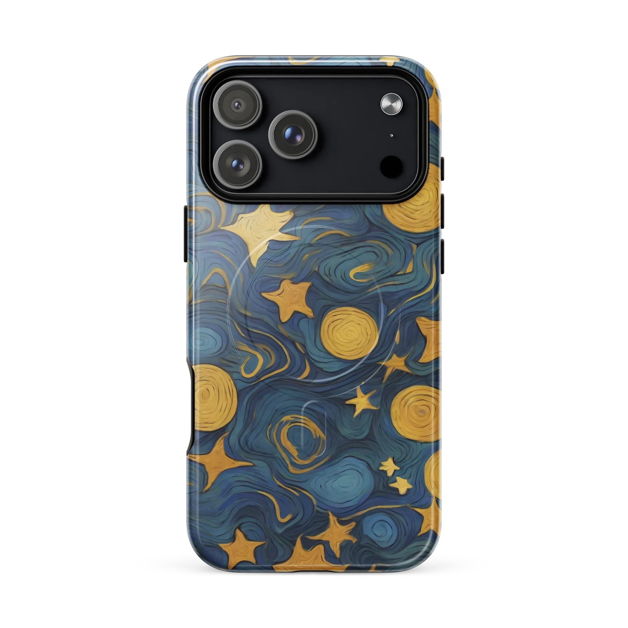 Gilded Galaxy on MagSafe Tough Case for iPhone® — Front