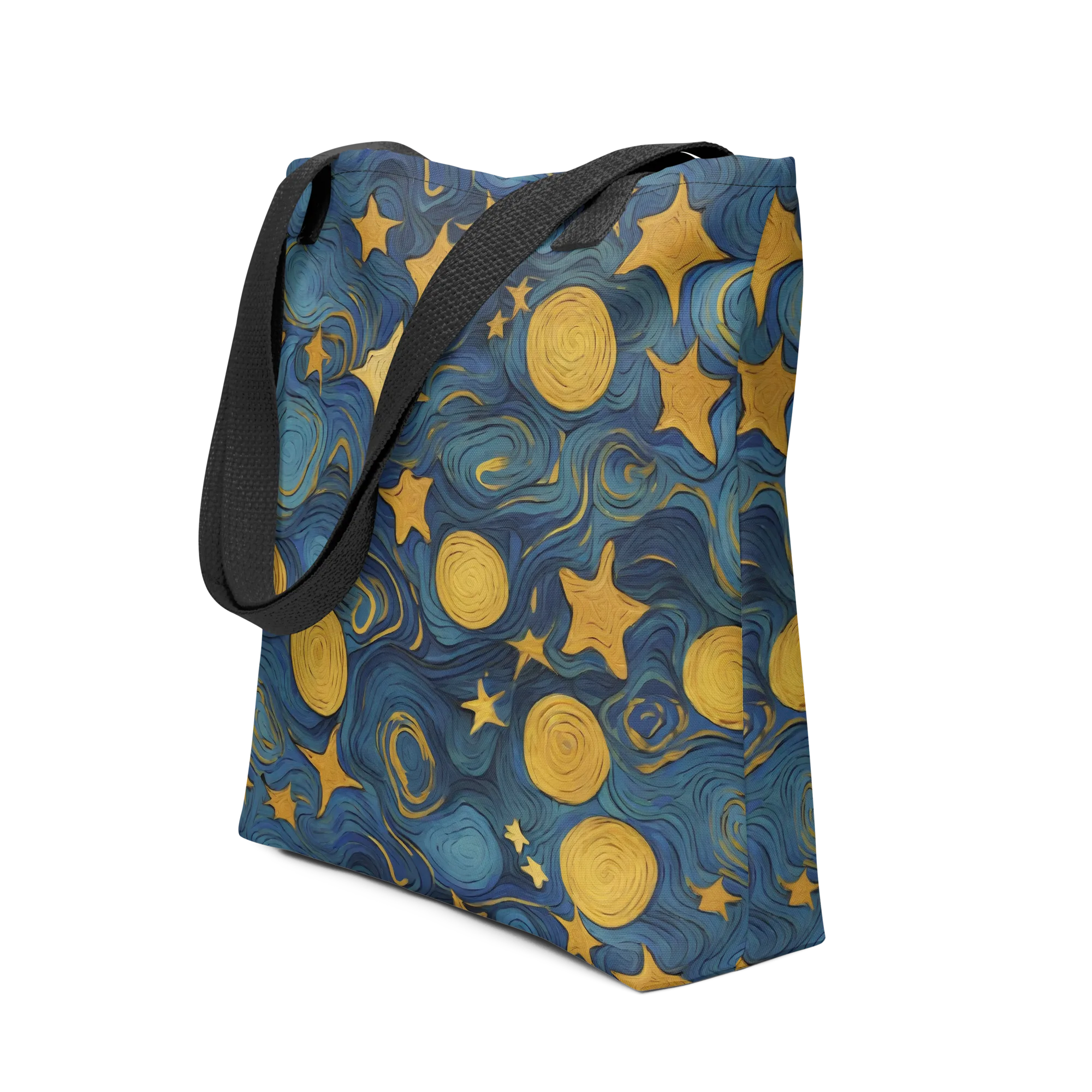 Gilded Galaxy on Tote Bag — Front