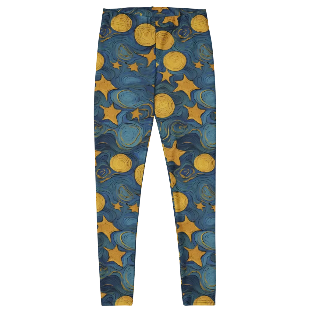 Gilded Galaxy on Leggings — Front