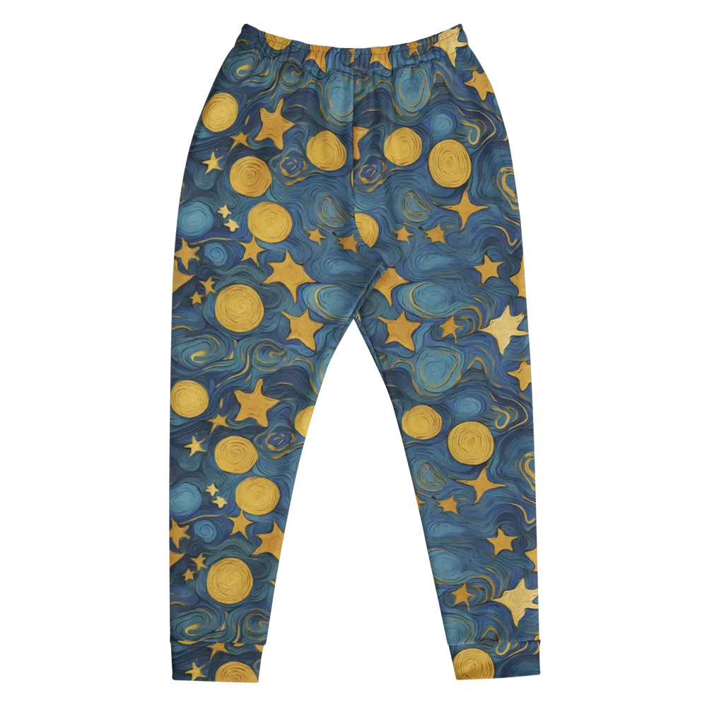 Gilded Galaxy on Men's Joggers — Front