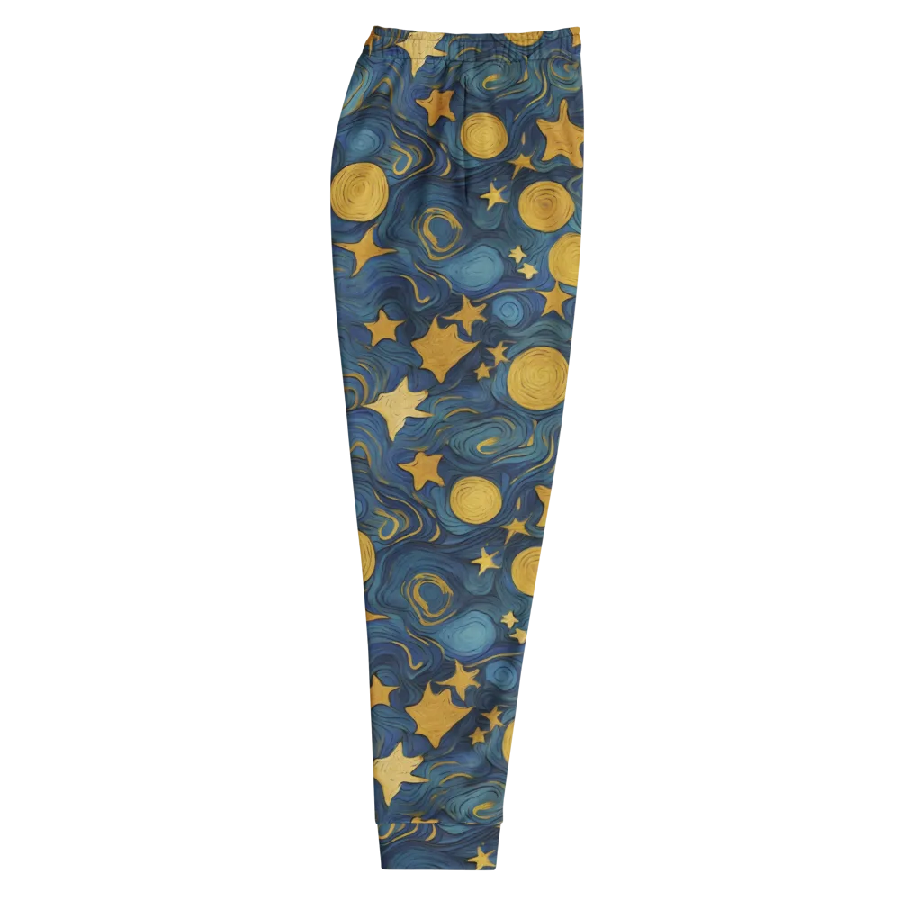 Gilded Galaxy on Men's Joggers — Right